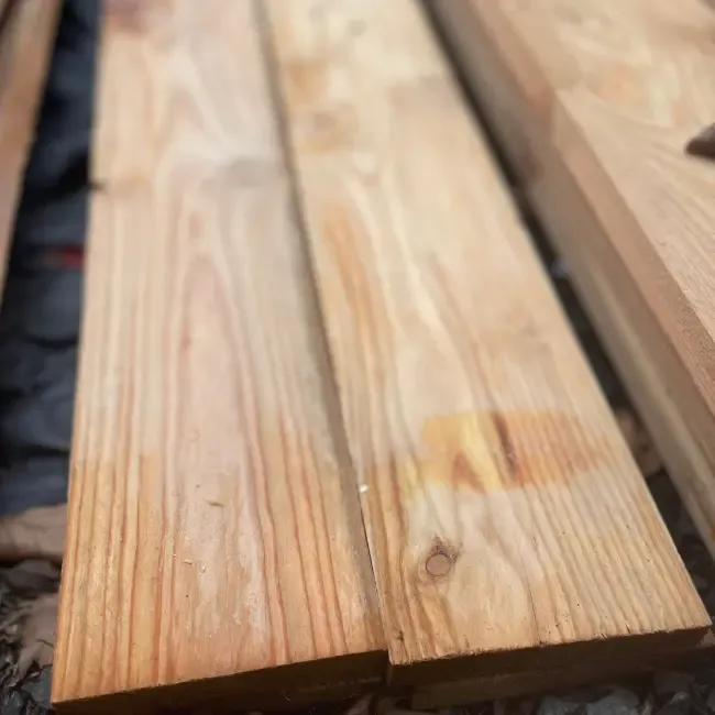 L&auml;rche Schalung roh techn.getrocknet