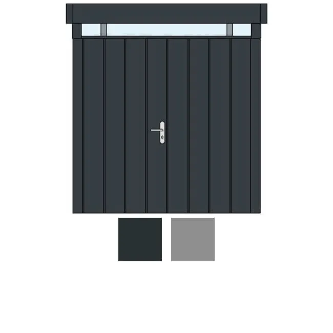 Hörmann Gerätehaus Juno 2-flg. Lichtband