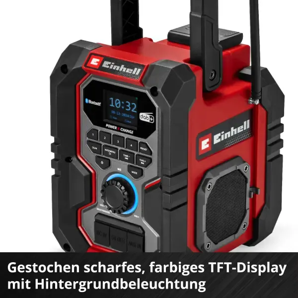 Einhell 18 V Akku-Baustellenradio