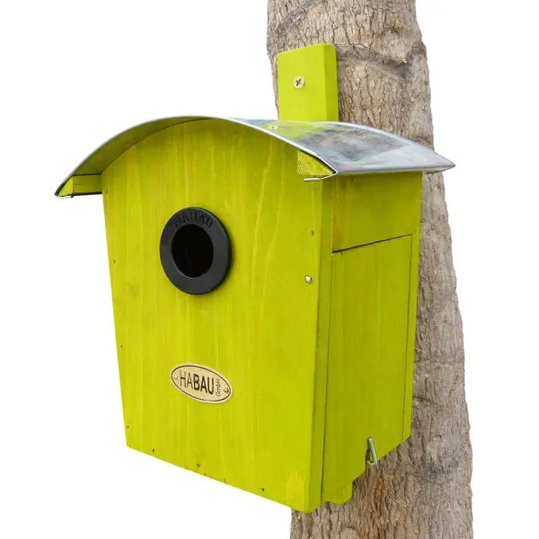 Nistkasten Runddach grün