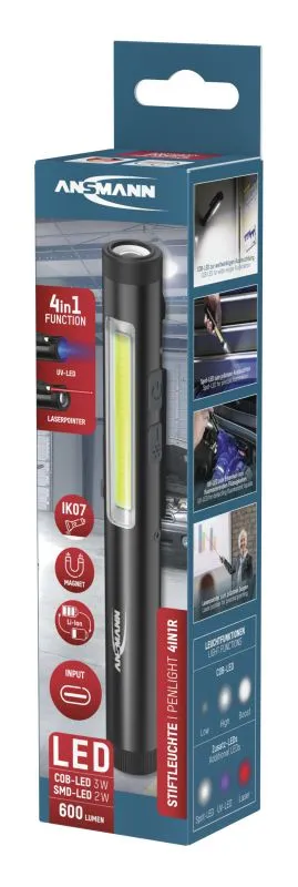 Ansmann LED-Stiftleuchte 4in1