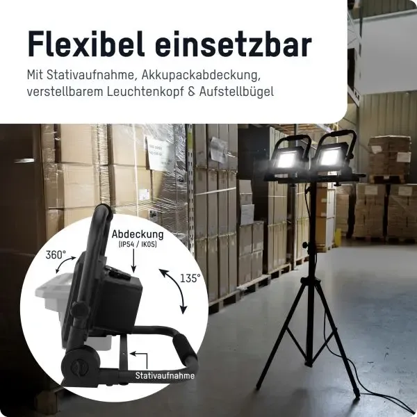 ANSMANN Arbeitsstrahler FL50W