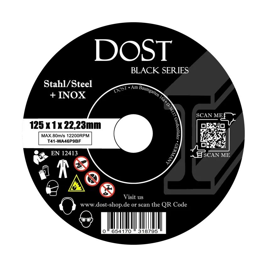 DOST Trennscheibe Black Series
