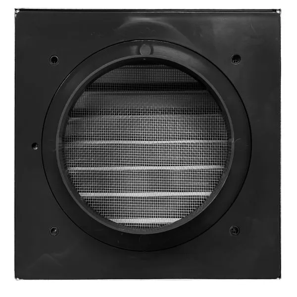 Wetterschutzgitter V2A eckig, DN125