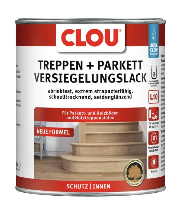 Aqua Clou Treppen+Parkettlack L10 750ml