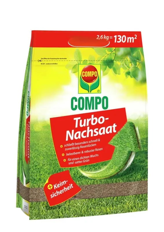 Compo Turbo Nachsaatrasen 2,6 Kg