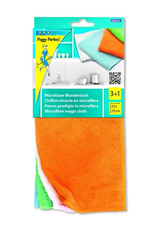Wundertuch Microfaser 25x25cm 3+1