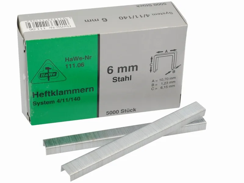 Hawe Klammern 6 mm Stahl System 11/140