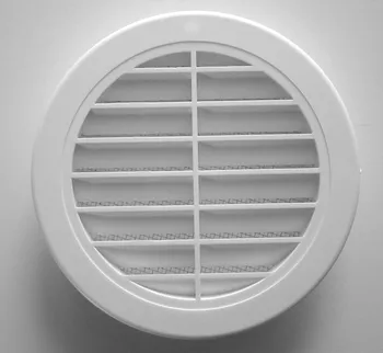 L&uuml;ftungsgitter weiss rund, DN 100