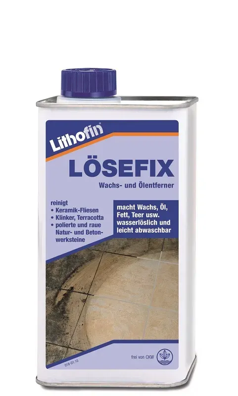 Lithofin L&Ouml;SEFIX Wachs-u.&Ouml;l-Entf. 1 L.