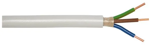 Mantelleitung grau NYM-J 3x2,5 Ring 5 m