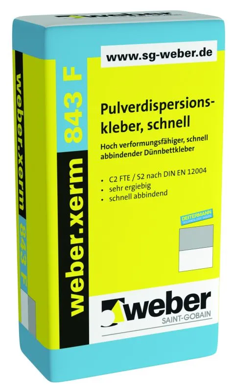 weber.xerm 843 F,Pulverdispersionskleber