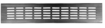L&uuml;ftungsblech Alu 400x80 mm weiss