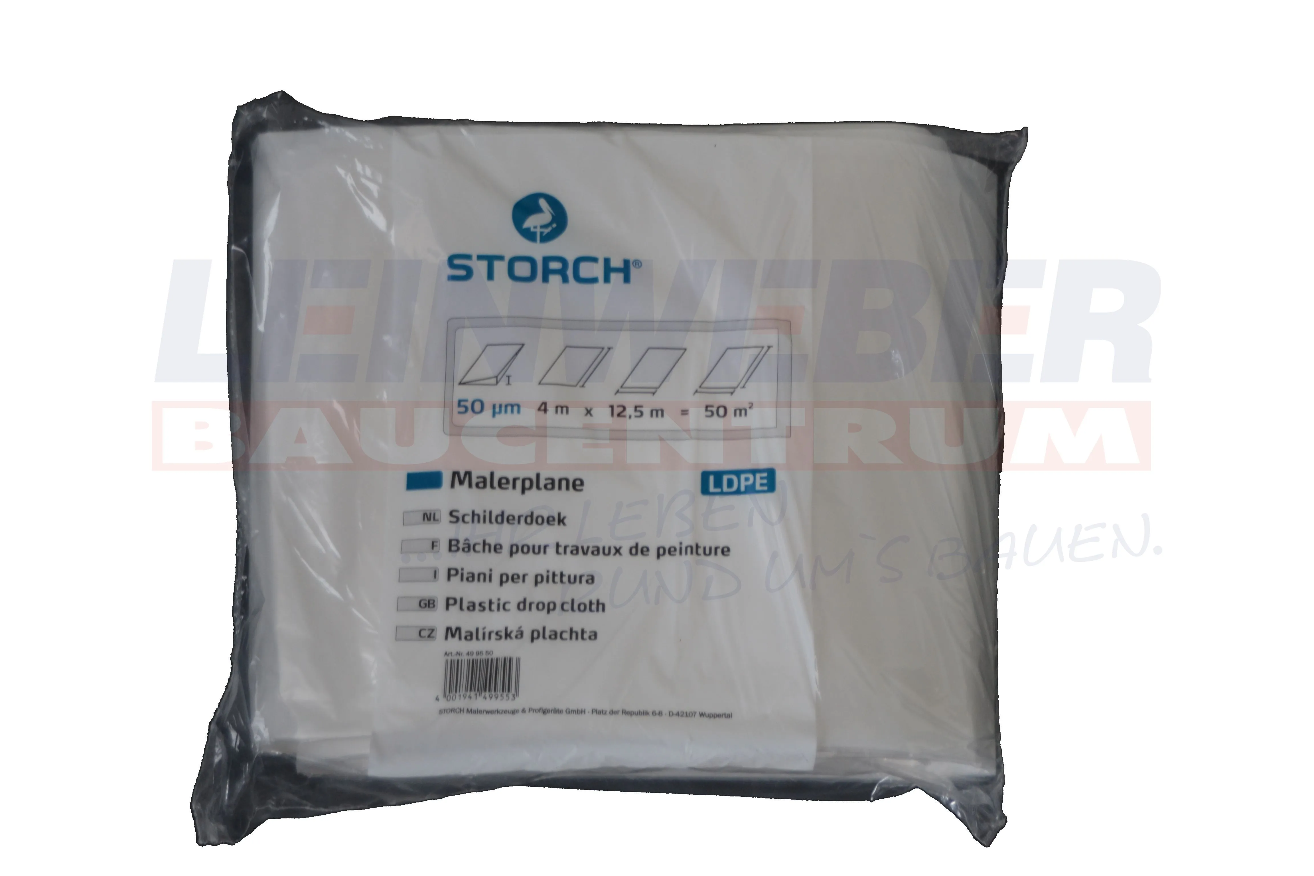 Storch Plane LDPE  0,050mm 4mx12,5m