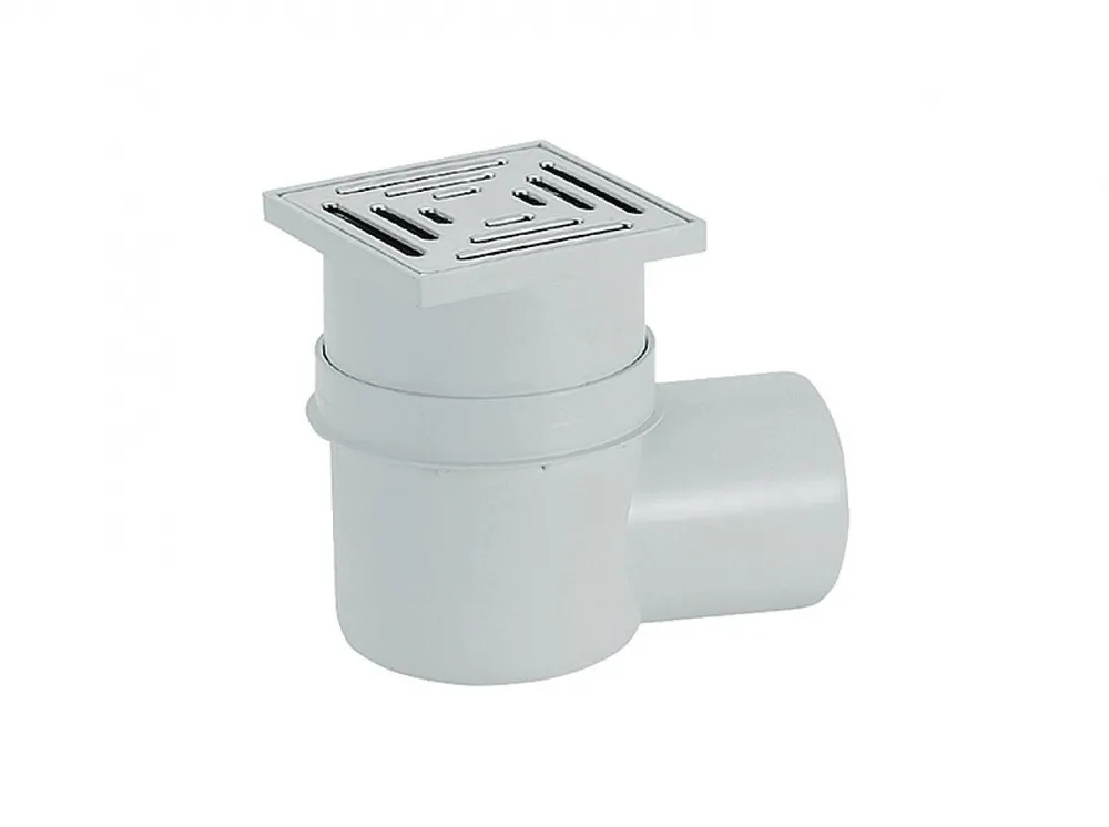 Kellerablauf 15x15 cm DN 70 waagerecht