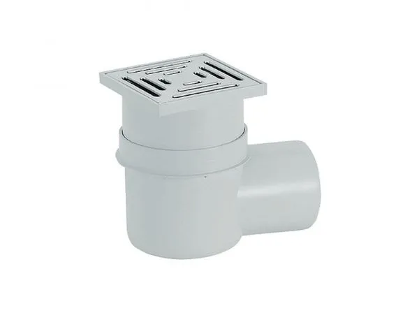 Kellerablauf 15x15 cm DN 70 waagerecht