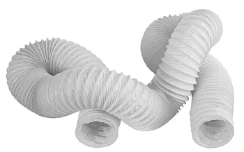 L&uuml;ftungsschlauch-PVC, DN 150,2 m, weiss