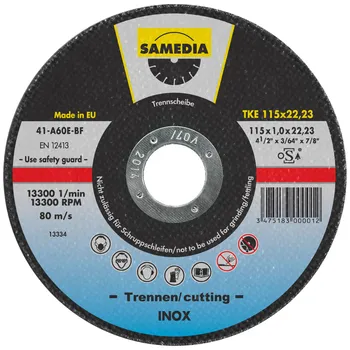 Korund-Trennscheibe TKE 115x1,0x22,23 mm