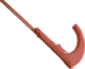 Heuel Rundholzhalterung m. Edelstahlband