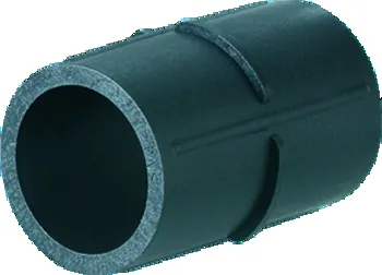 Heuel Rohrverbinder GFK schwarz