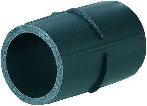Heuel Rohrverbinder GFK schwarz