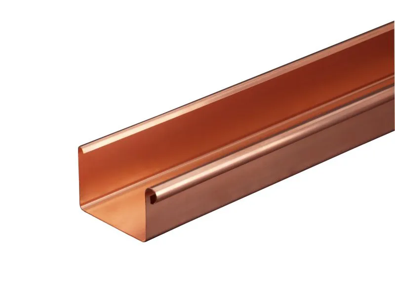 Kupfer Kastenrinne 10-tlg.