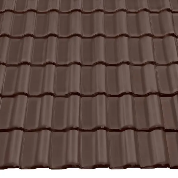 Braas Rubin 11V (H) dunkelbraun engobe