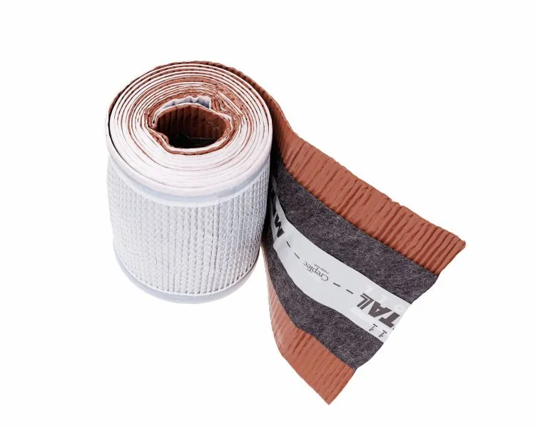 Braas Metallroll, braun