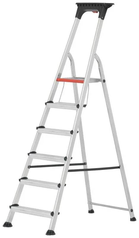 Stehleiter Alupro Doppelst.6Stufen