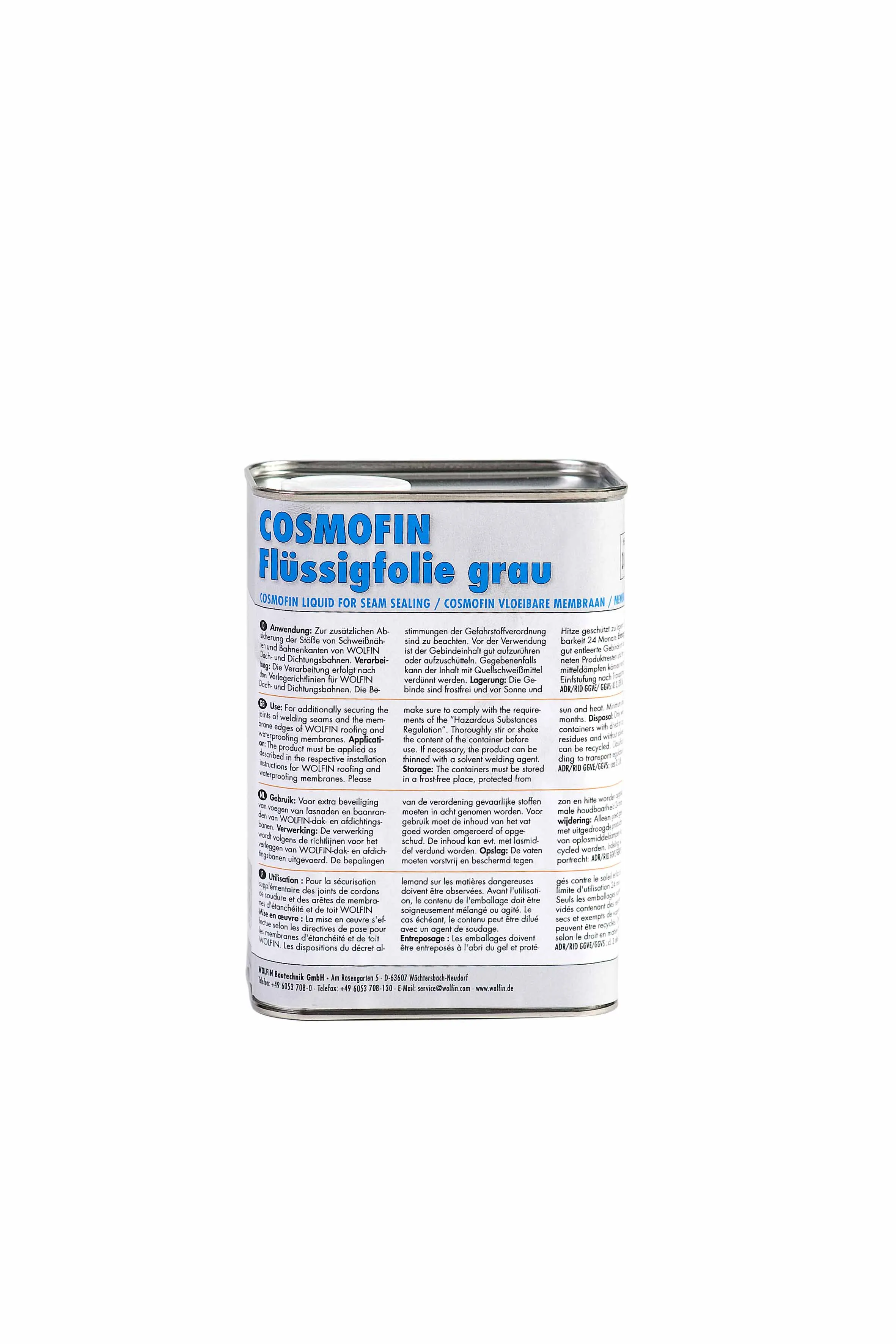 Cosmofin Fl&uuml;ssig grau 0,85 kg Geb.