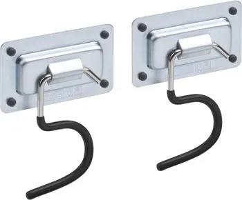 Ger&auml;tehalter 2-tlg. S-Form PVC