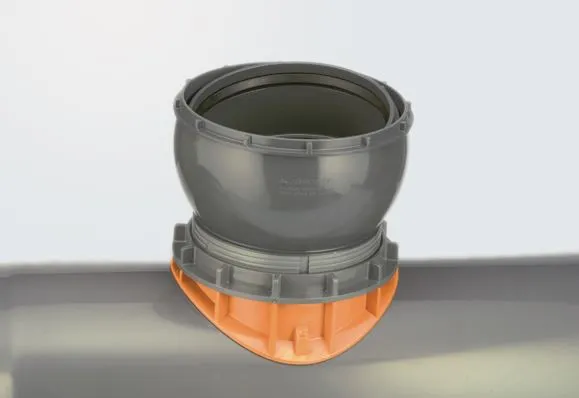 Connex Anschl.DN160 an Hauptr.DN500 90&deg;