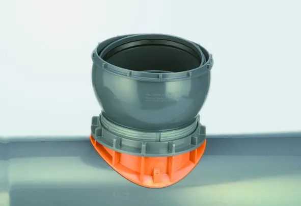 Connex Anschl.DN160 an Hauptr.DN600 90&deg;