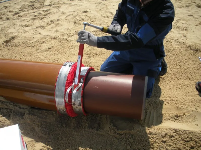 VPC-Rohrkupplung Spannbereich 250-324mm