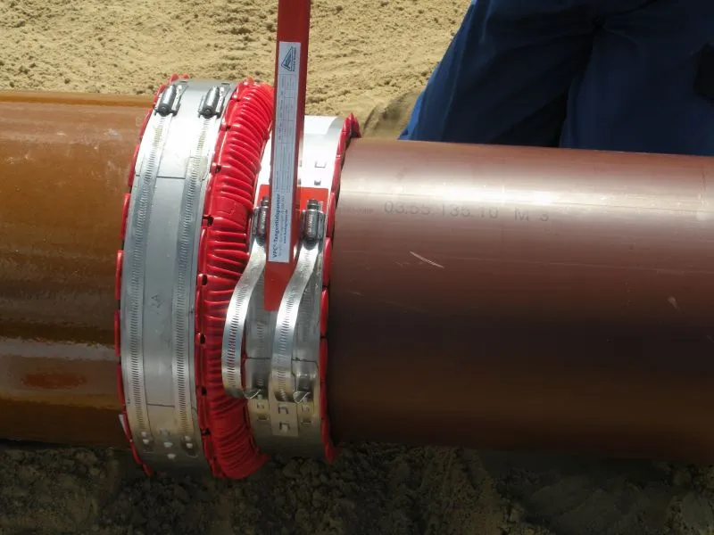 VPC-Rohrkupplung Spannbereich 250-324mm