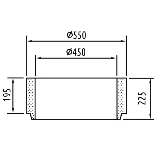 Schaft ohne Nocken 200mm