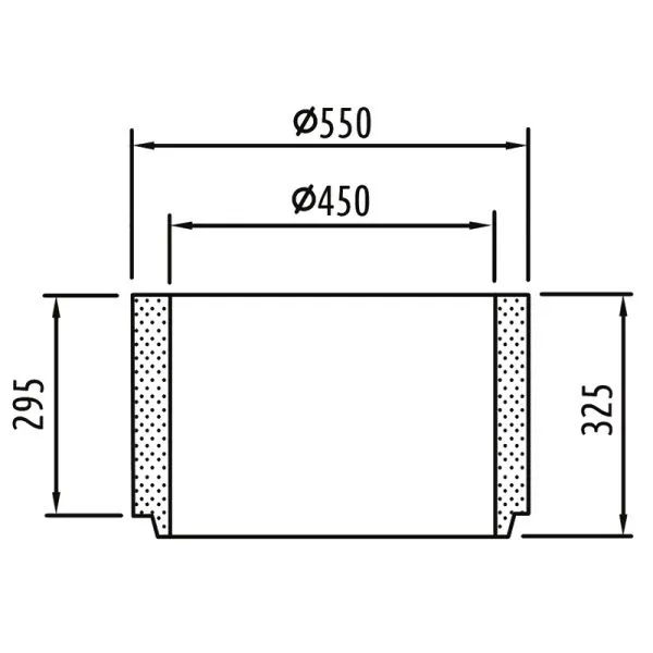 Schaft ohne Nocken 300mm
