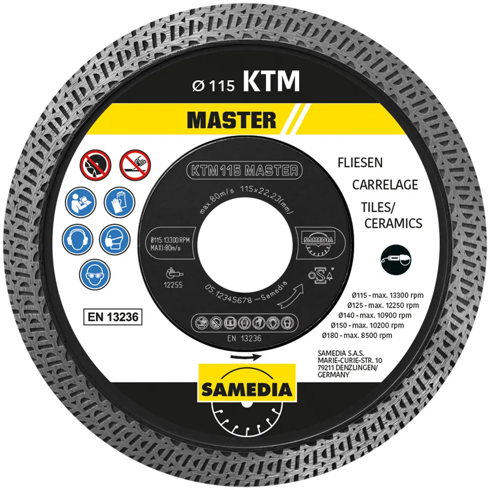 Samedia Diamant-Trennscheibe KTM