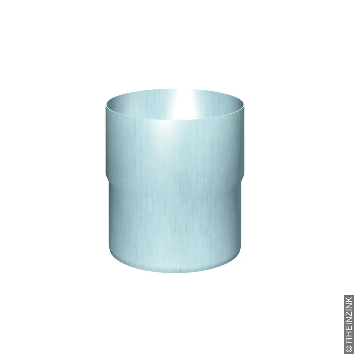 \\10.1.19.34\Stammdaten Pflege\Rheinzink\2333405 Rheinzink Rohrmuffe walzblank NW 100 mm\Fallrohrmuffe blank.jpg