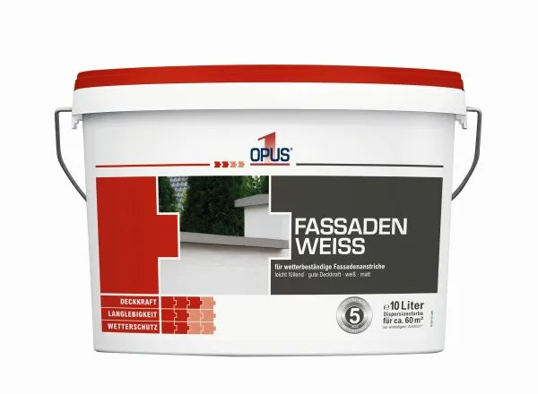 OPUS1 Fassaden Weiss