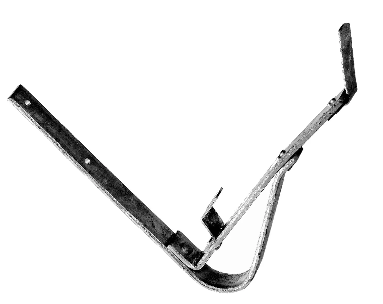 \\10.1.19.34\Stammdaten Pflege\Mewa\2335019 Schneefangstütze verz. m.Verst.bogen 25x6 mm, für Schiefer gerade zum Nageln\Schneefangstütze Schiefer.jpg