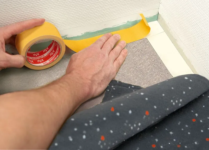 Teppichbandfolie 50mm 25m Typ 341