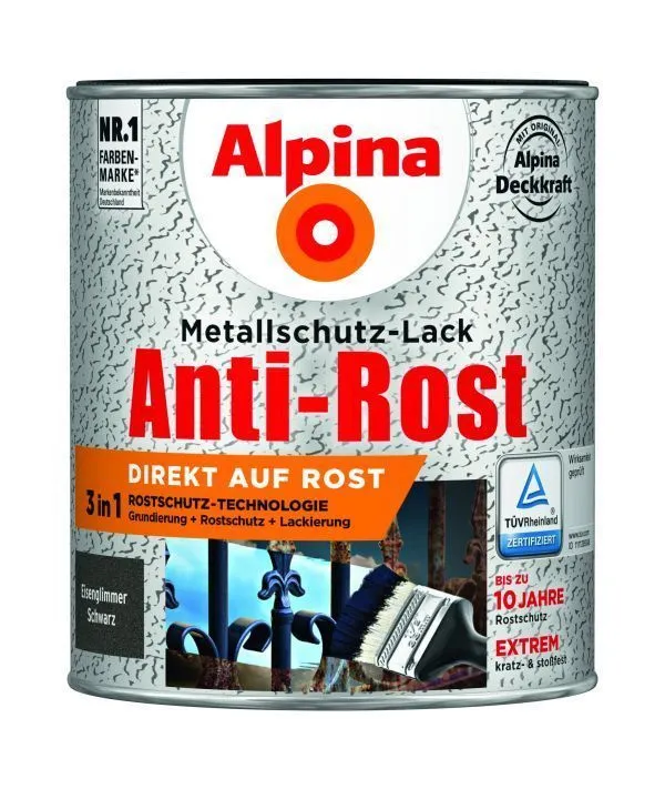 Alpina Metallschutz-Lack Anti-Rost