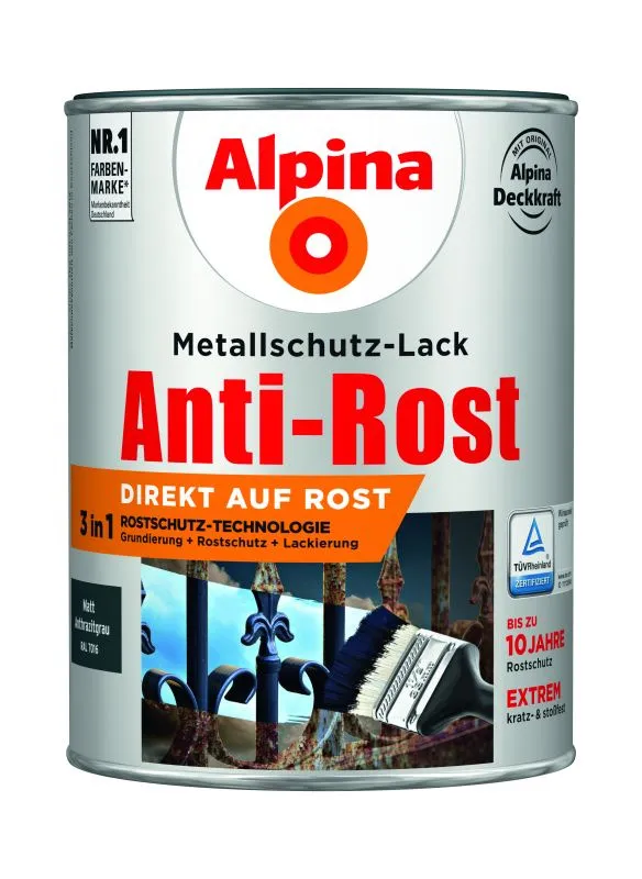 Alpina Metallschutz-Lack Anti-Rost
