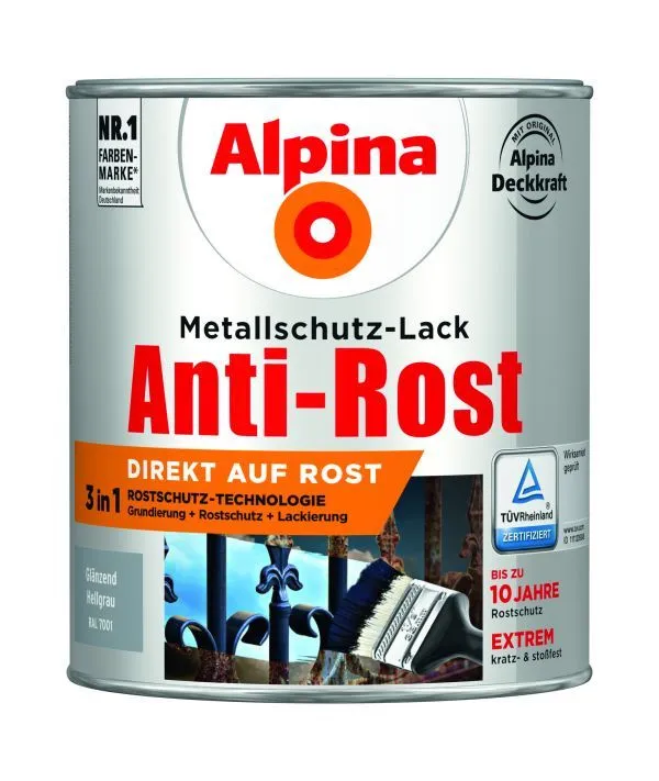 Alpina Metallschutz-Lack Anti-Rost