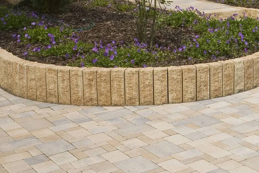 Burghof Palisade 12x12x40 cm