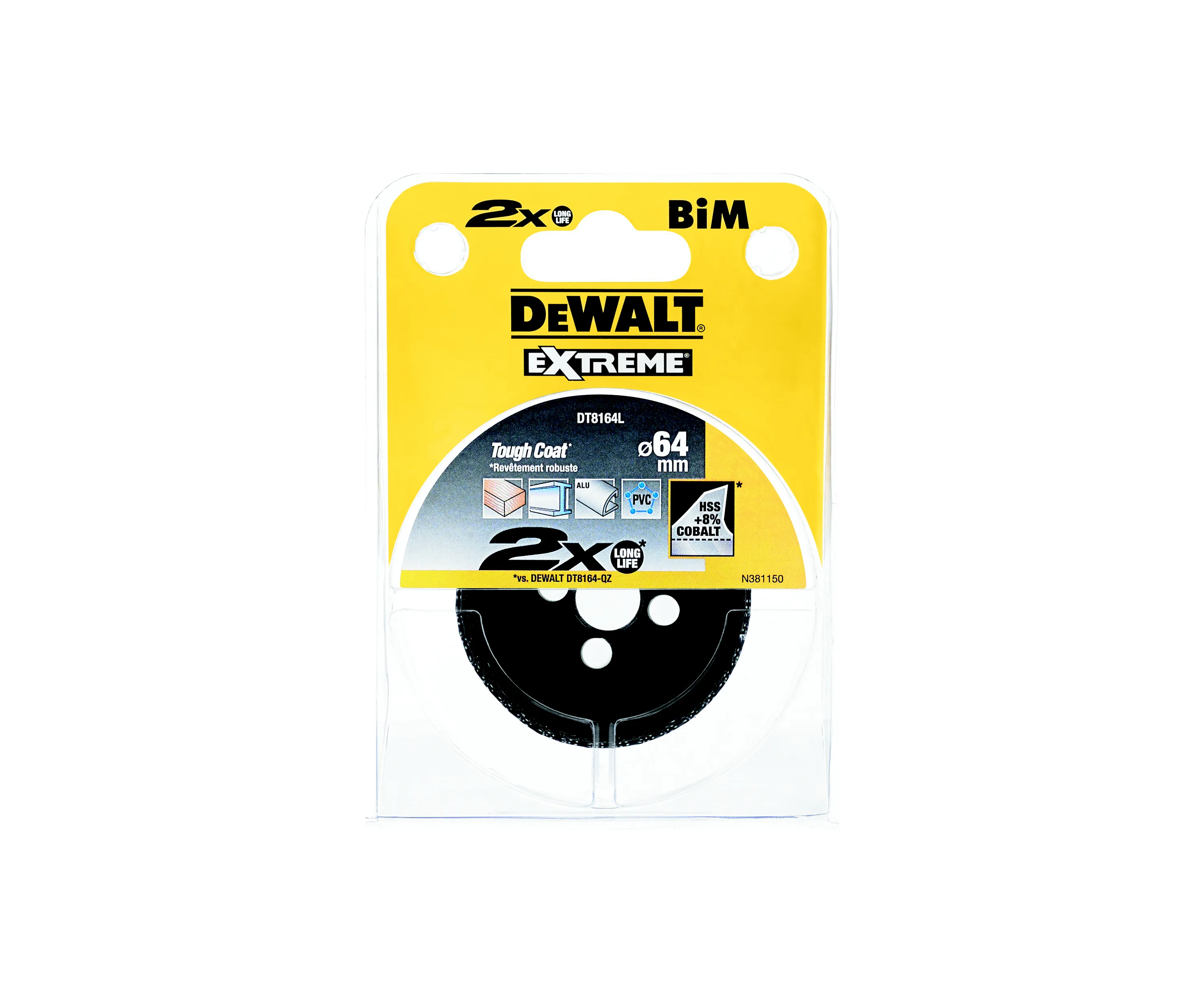 DeWalt EXTREME Lochs&auml;ge Bi-Metall 2X