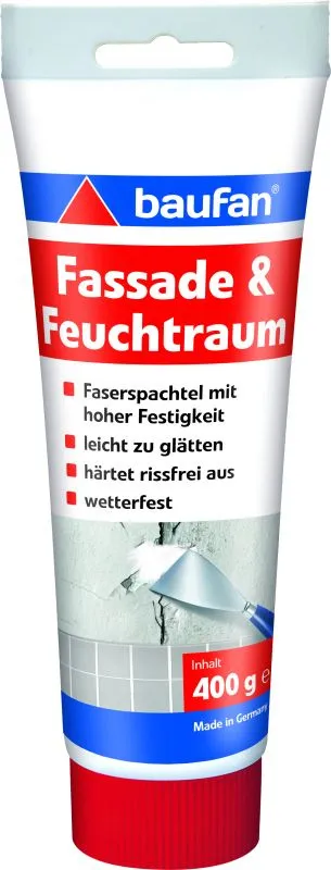 Fassaden- und Feuchtraumspachtel 400 g