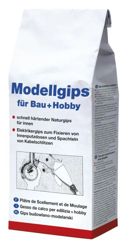 Pufas Modellgips f&uuml;r Bau und Hobby