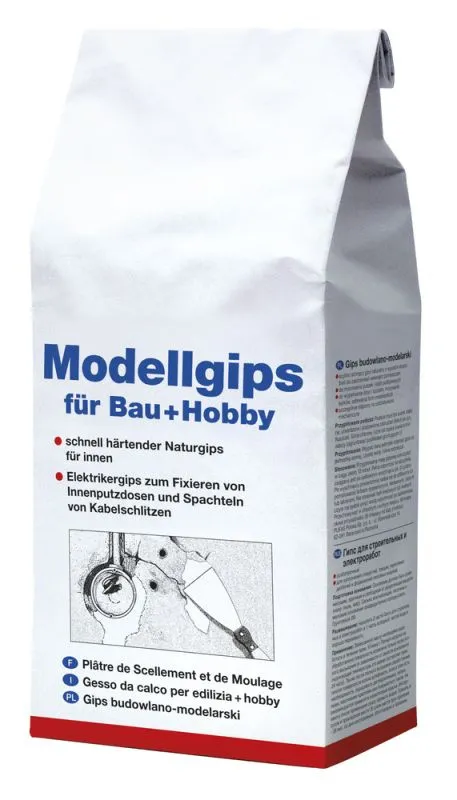 Modellgips f&uuml;r Bau und Hobby 5 kg